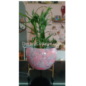 Galvanized Iron Round Stand Planter