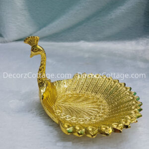 product-grid-gallery-item Golden Color Aluminum Handicraft (Peacock)