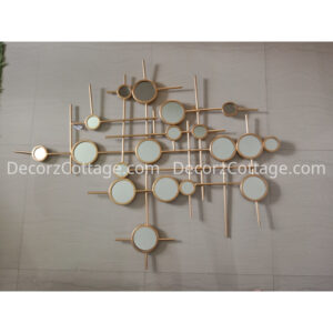 Small Round Mirror Mural Wall Art