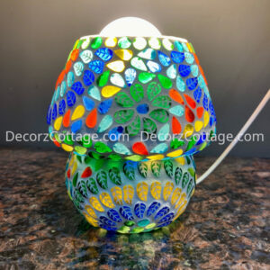 Mosaic Glass Table Mini Lamp