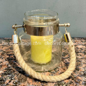 Decor Glass Jar Small