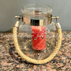 Decor Glass Jar Medium