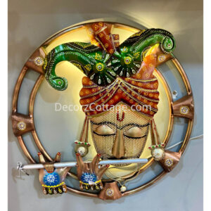 Krishna Face Circle With LED